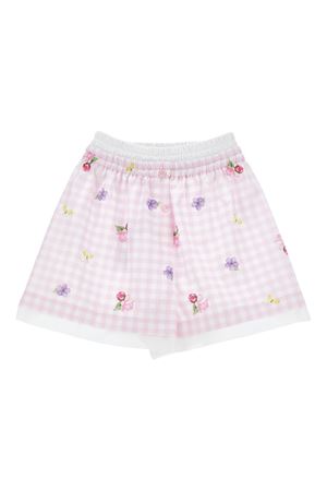 bermuda in cotone lilla MONNALISA KIDS | 11G40976200090